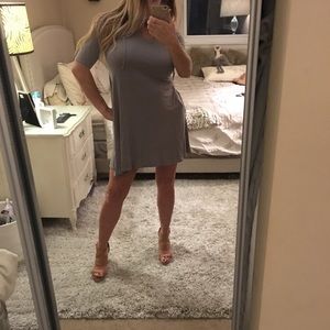 Fit and flare flattering swing summer dress